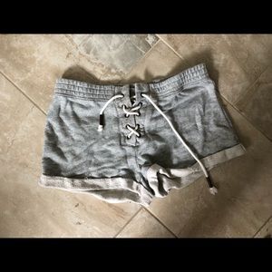 Lace up shorts